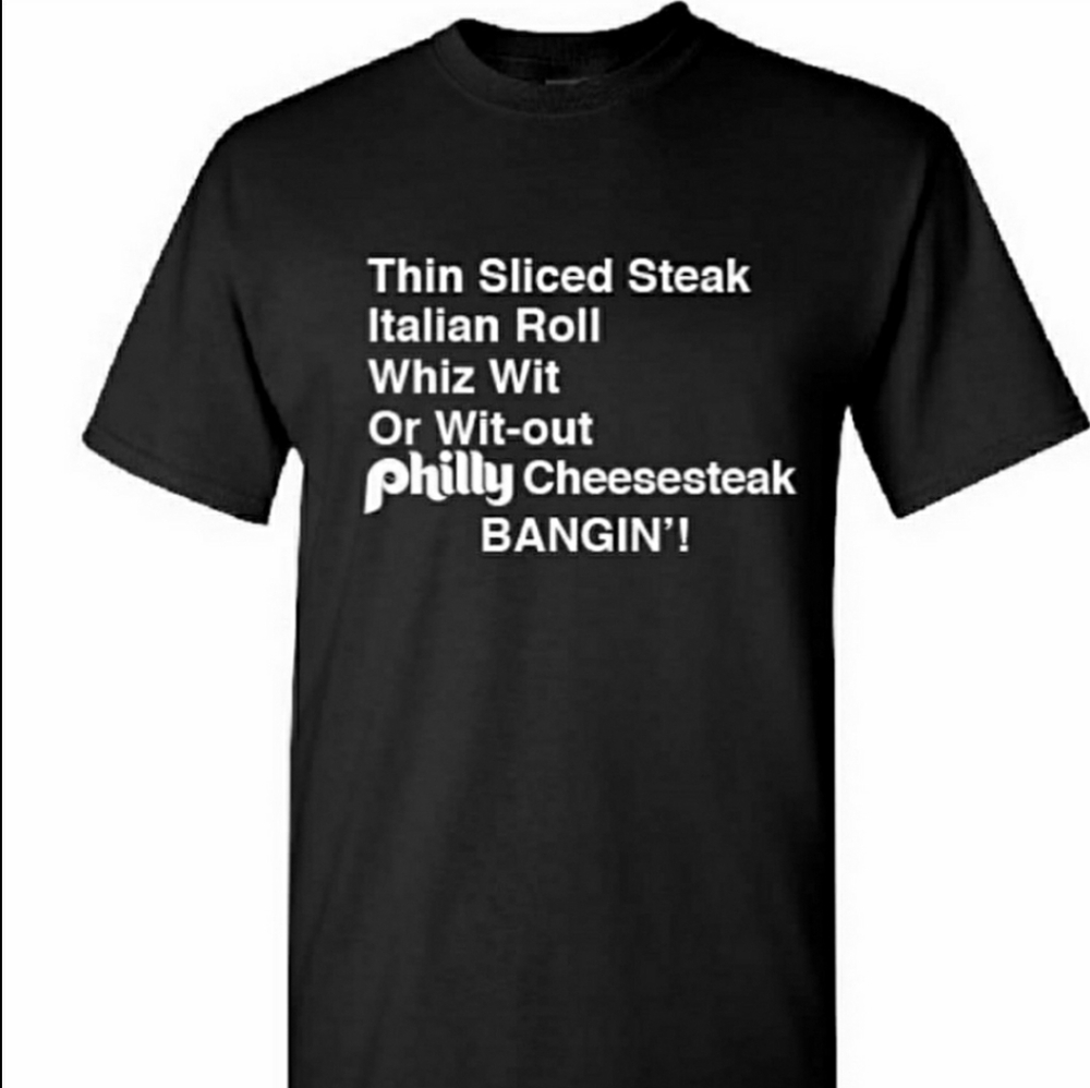 Philly Cheesesteak Tee Shirt 2X or 3X